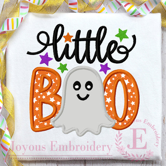 Little BOO Applique Embroidery File