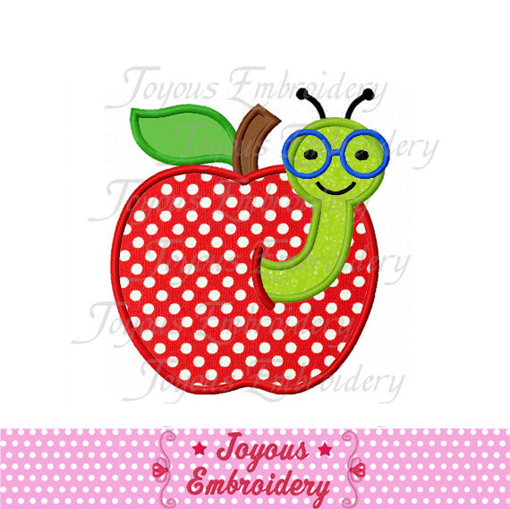 Back to School Machine Applique Embroidery Design