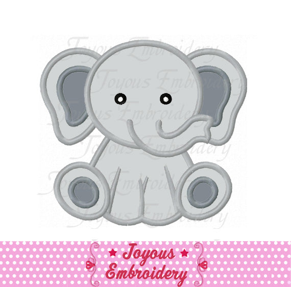 Elephant Applique Machine Embroidery Design,Elephant embroidery,Animal applique design NO:2210