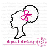 Barbie silhouette Machine embroidery pattern NO:4015