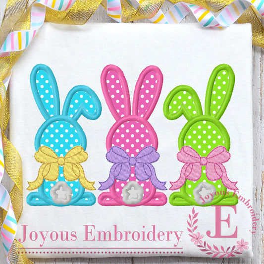 Easter Bunny Embroidery Design