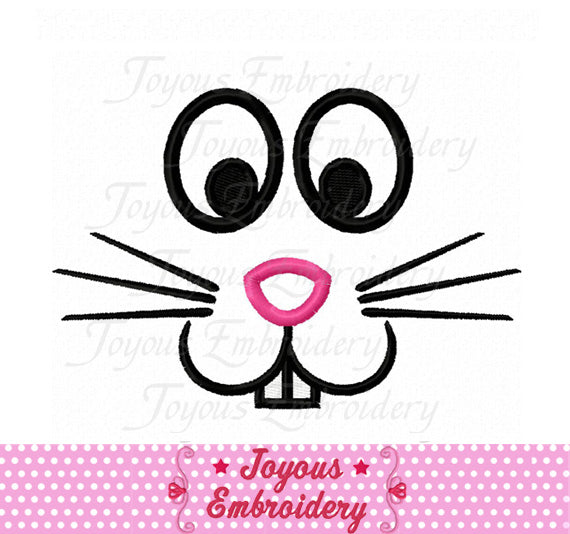 Easter Bunny Applique Machine Embroidery Design NO:1979