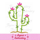 Cactus Embroidery Design,Cactus applique design,Girls applique,Girls Machine embroidery NO:2598