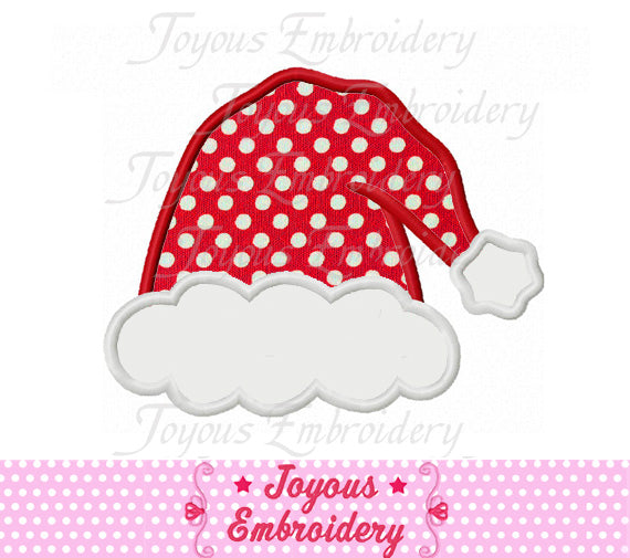 Christmas Santa Hat Embroidery Applique Design NO:1631
