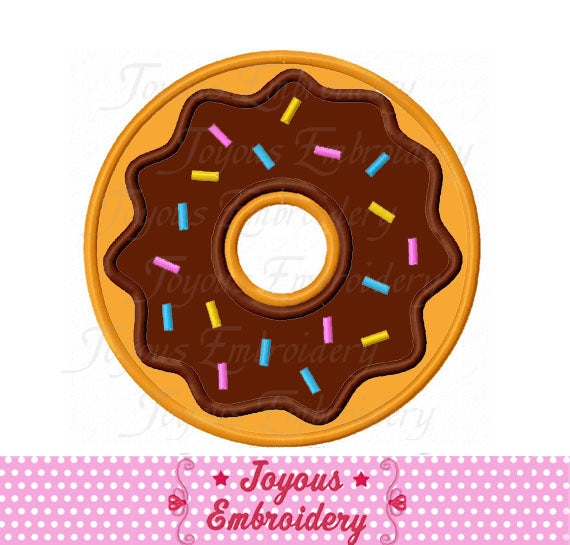 Donut Applique Machine Embroidery Design NO:2612