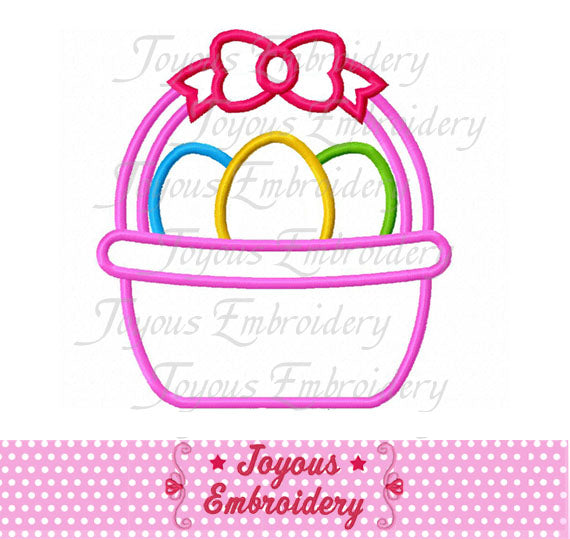 Easter Eggs Applique Machine Embroidery Design NO:1947