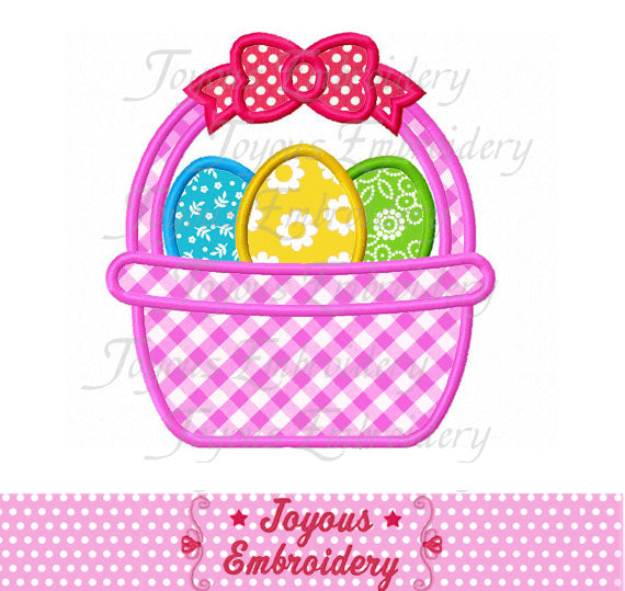 Easter Eggs Applique Machine Embroidery Design NO:1947