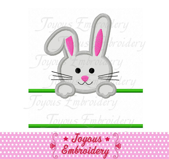 Bunny applique machine embroidery design NO:2298