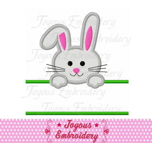 Bunny applique machine embroidery design NO:2298