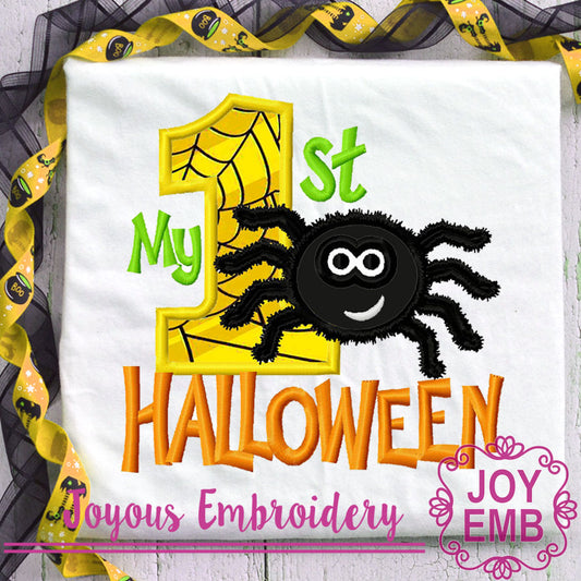 My 1st Halloween applique machine embroidery NO:3112