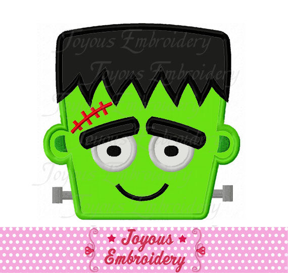 Halloween Frankenstein Applique Machine Embroidery Design NO:2190