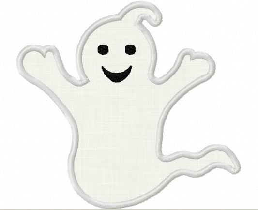 Halloween Ghost Applique Machine Embroidery Design NO:1230