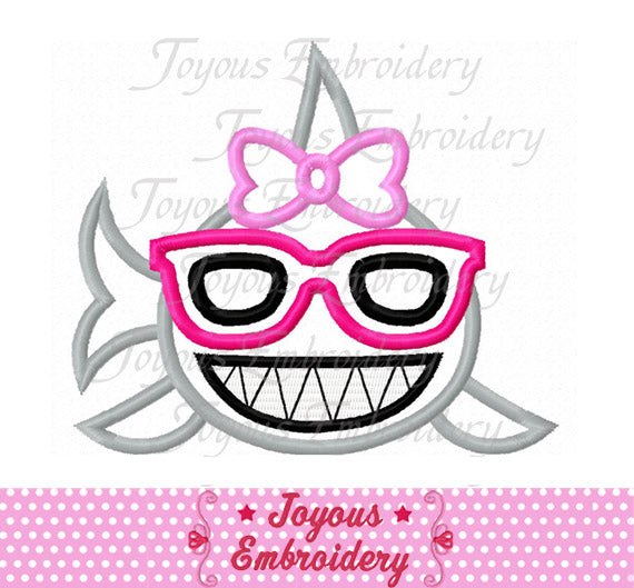 Shark Applique Machine Embroidery Design NO:2471