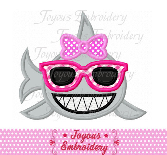 Shark Applique Machine Embroidery Design NO:2471