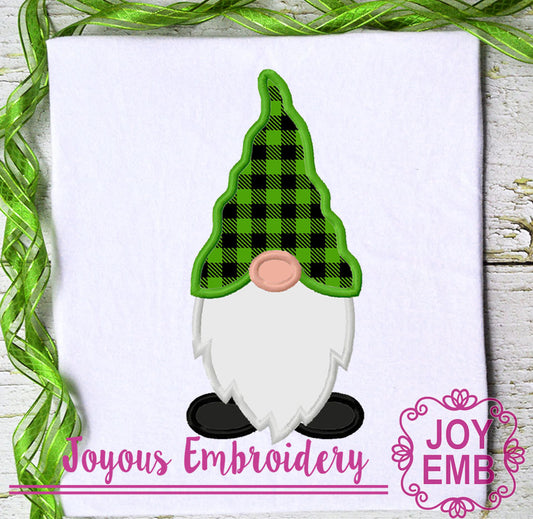 Gnome Applique Machine Embroidery Design NO:3461