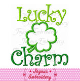 St.Patrick's Day Luck Charm Applique Machine Embroidery Design NO:1948
