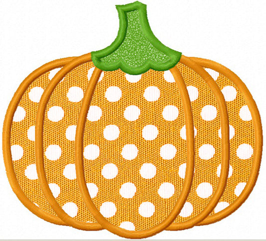 Halloween Pumpkin Applique Machine Embroidery Design NO:1197