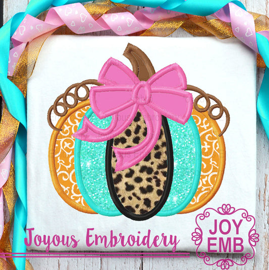 Thanksgiving Pumpkin Machine embroidery Design NO:3102