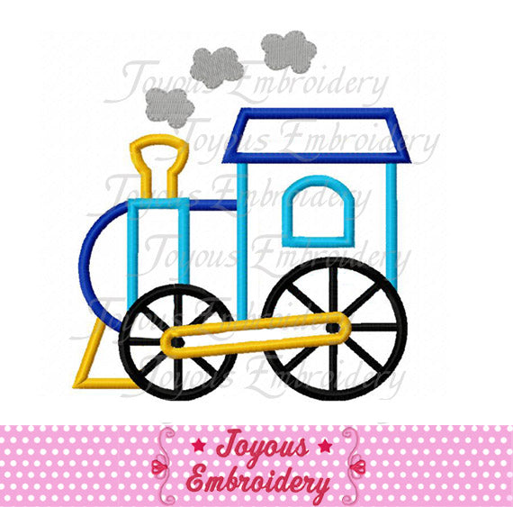 Train Applique Machine Embroidery Design NO:1923
