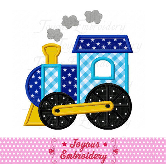 Train Applique Machine Embroidery Design NO:1923