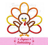 Thanksgiving Turkey Applique Embroidery Machine digital Design NO:2221