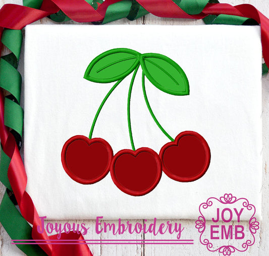 Cherry Appliqu machine embridery file NO:3050