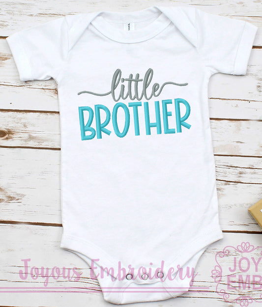 Little Brother Machine Embroidery Design