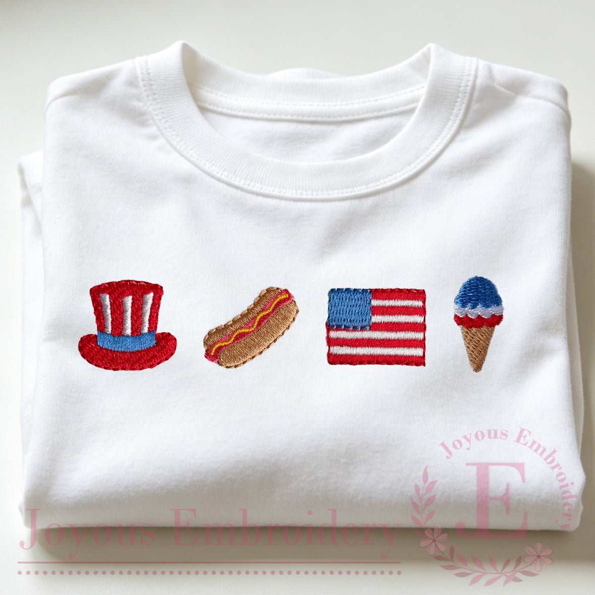 Buid Your Own 4th of July Mini Set Embroidery Design Bundle.*Font is NOT included!*