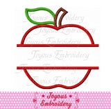 Apple Applique Embroidery Design