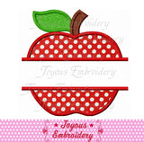 Apple Applique Embroidery Design