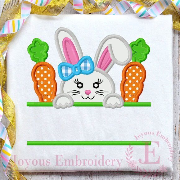 Easter Bunny Applique Embroidery