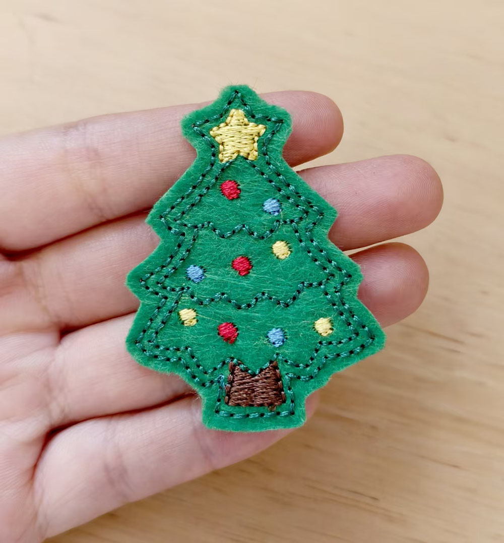 Christmas Feltie Embroidery Bundle Designs