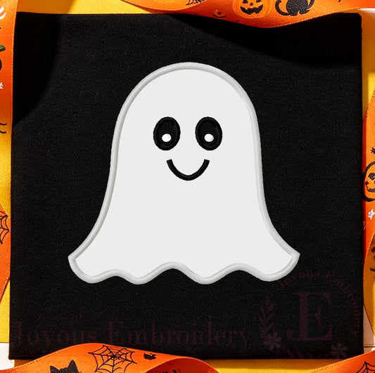 Ghost Applique Machine Embroidery Design