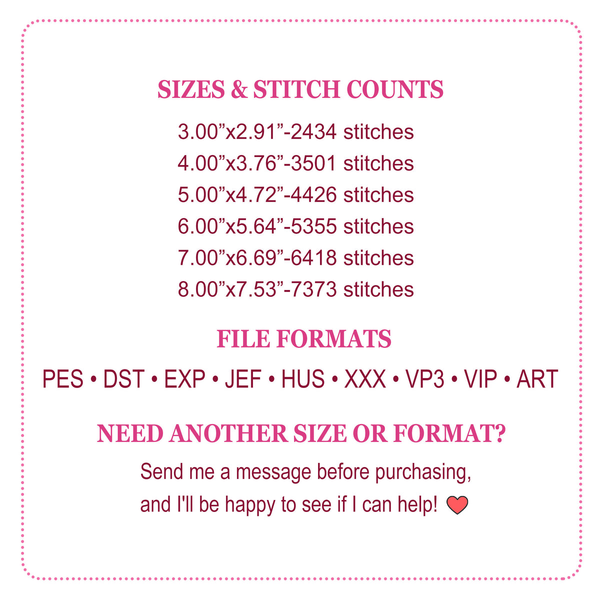 Ghost Applique Machine Embroidery Design