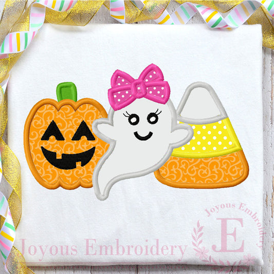 Halloween Machine Embroidery Design