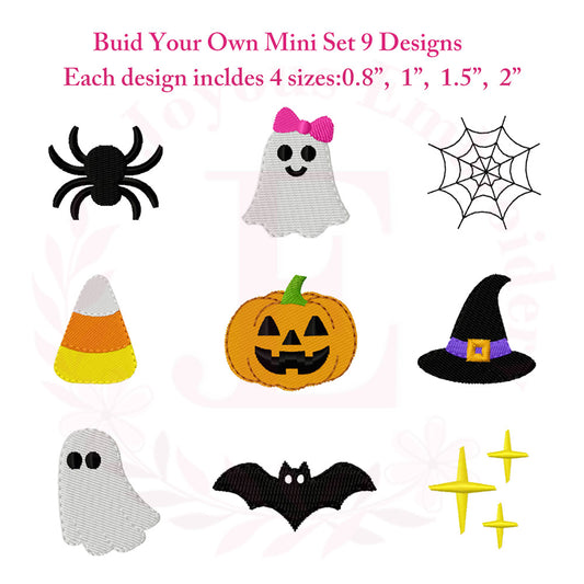 Halloween Mini Embroidery Designs