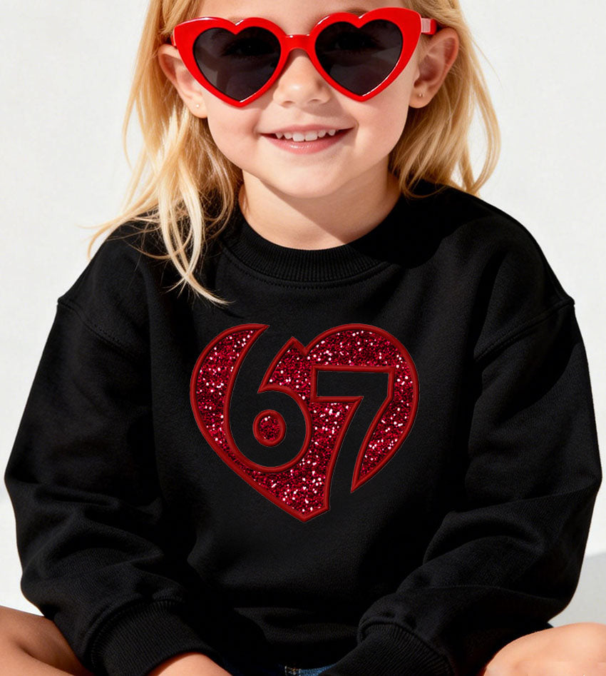 Valentine 6 7 Heart Applique Embroidery File,