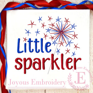 Little Sparkler Embroidery Design