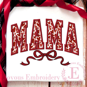 MAMA Applique Embroidery