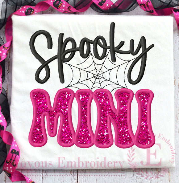 Spooky MINI Applique Embroidery File