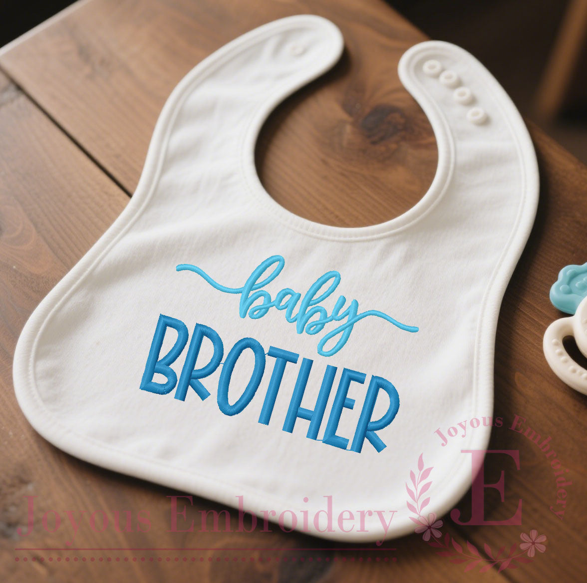 Brother Sister Machine Embroidery Design | Sibling Embroidery Files Instant Download