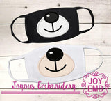 Instant Download Baby Bear Face Applique Machine Embroidery Design NO:2712