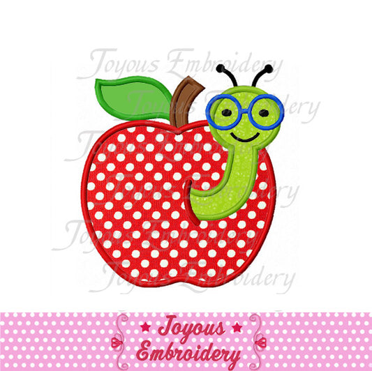Back to School Machine Applique Embroidery Design