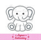 Elephant Applique Machine Embroidery Design,Elephant embroidery,Animal applique design NO:2210