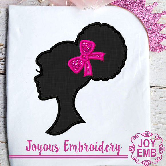 Barbie silhouette Machine embroidery pattern NO:4015