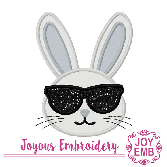 Bunny Applique Embroidery Design