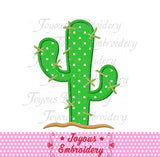 Instant Download Cactus Applique Machine Embroidery Design NO:2584