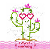 Cactus Applique Machine Embroidery Design,Cactus embroidery,girls applique,instant download design NO:2612