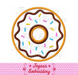 Donut Applique Machine Embroidery Design NO:2612
