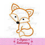 Fox Applique Machine embroidery design NO:2049